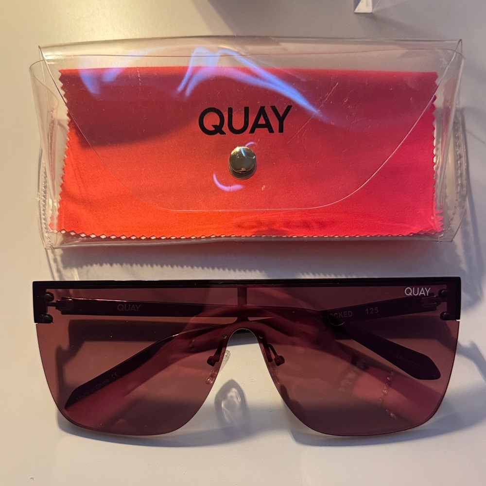 Quay Australia Pink Sunglasses